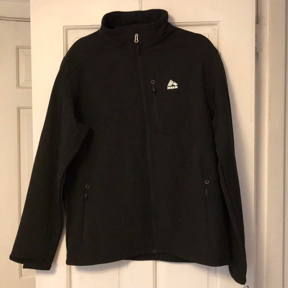 Men’s RBX Black full zip jacket